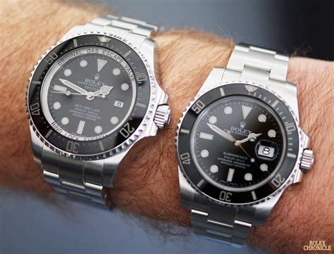 rolex sea dweller vs deep sea